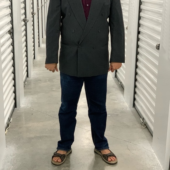 Armani Mani grey pinstriped suit - Picture 7 of 7